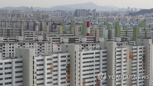 서울 노원구 일대의 아파트 단지