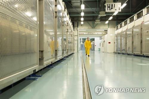 이란 포르도 핵 시설 내부