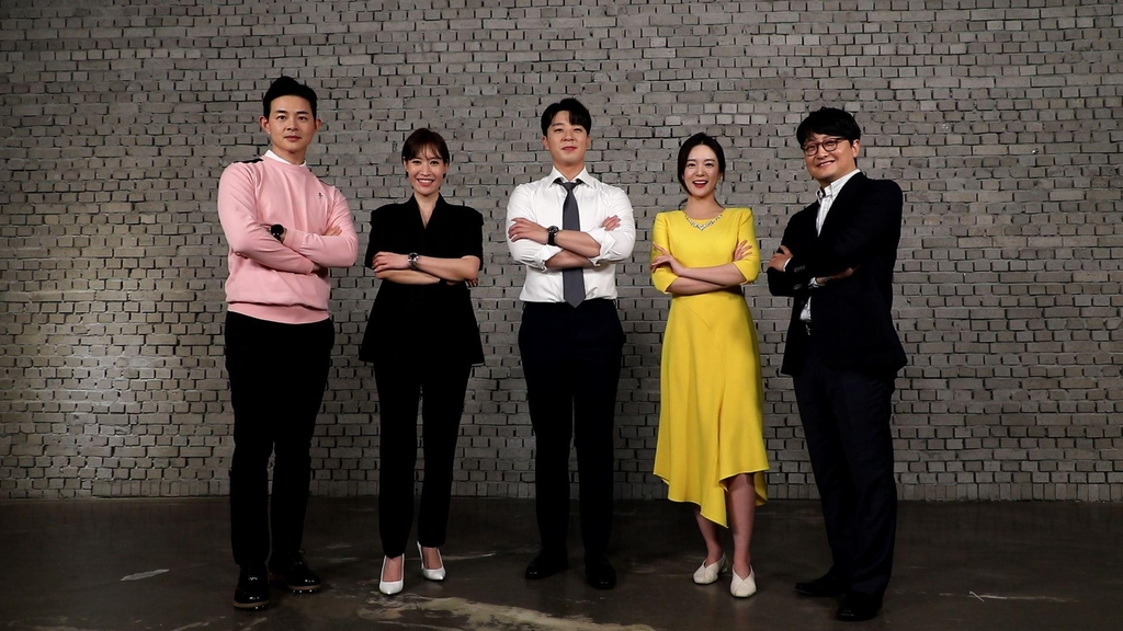 김형주(왼쪽부터), 배소현, 안현준, 박현실, 김태훈.
