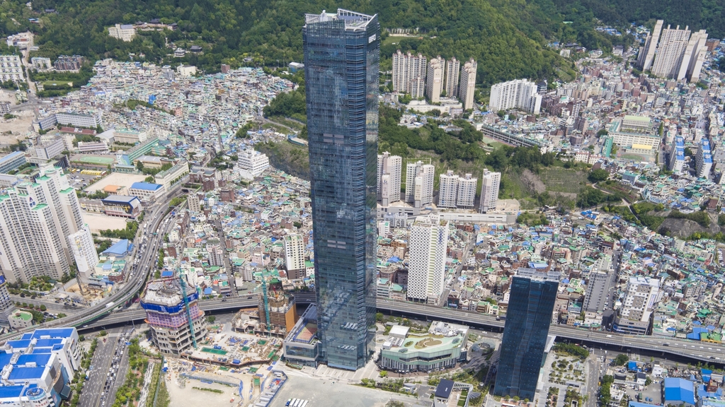 한국남부발전 본사 입주한 부산국제금융센터