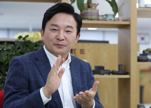공정과 혁신 강조하는 원희룡 제주도지사
