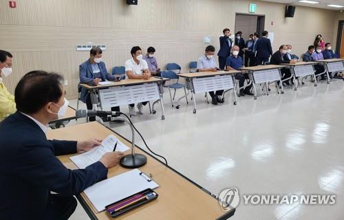 송기섭 진천군수 혁신도시출장소 주민간담회