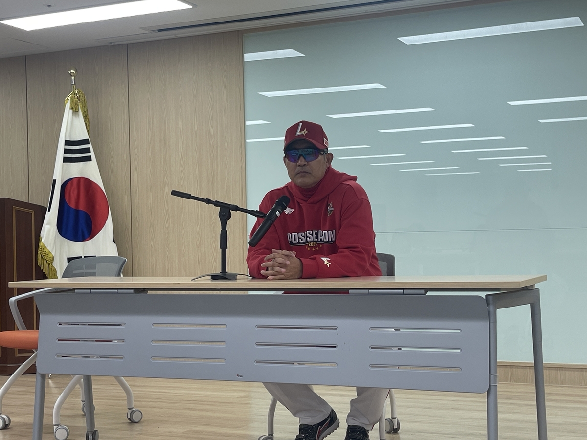 '패장' 이숭용 SSG 감독의 인터뷰