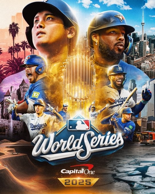 다저스와 토론토가 맞붙는 2025 MLB 월드시리즈