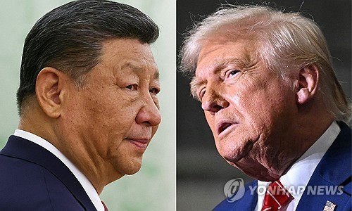 시진핑 주석(좌)과 트럼프 대통령