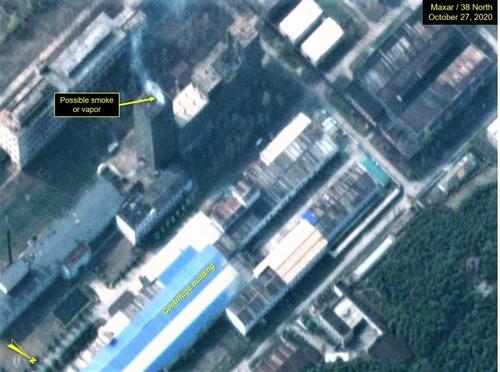 38 North: La planta de uranio de Corea del Norte señala operaciones en curso a lo largo del invierno