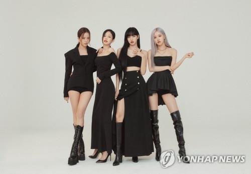La imagen, proporcionada por YG Entertainment, muestra al grupo femenino de K-pop BLACKPINK. (Prohibida su reventa y archivo)