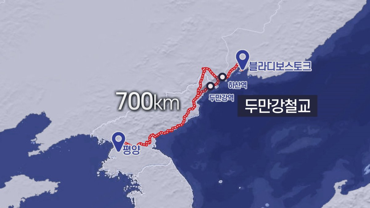 8년 전 아버지처럼…김정은 전용열차로 러시아 가나