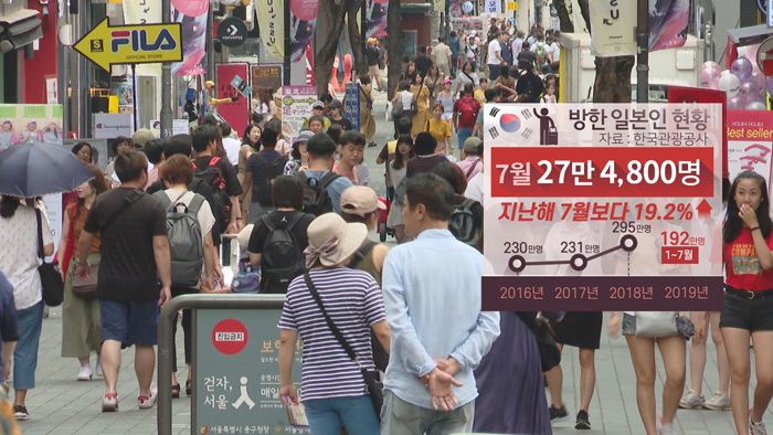 일본인 관광객 증가 지속…하반기에도 이어질까
