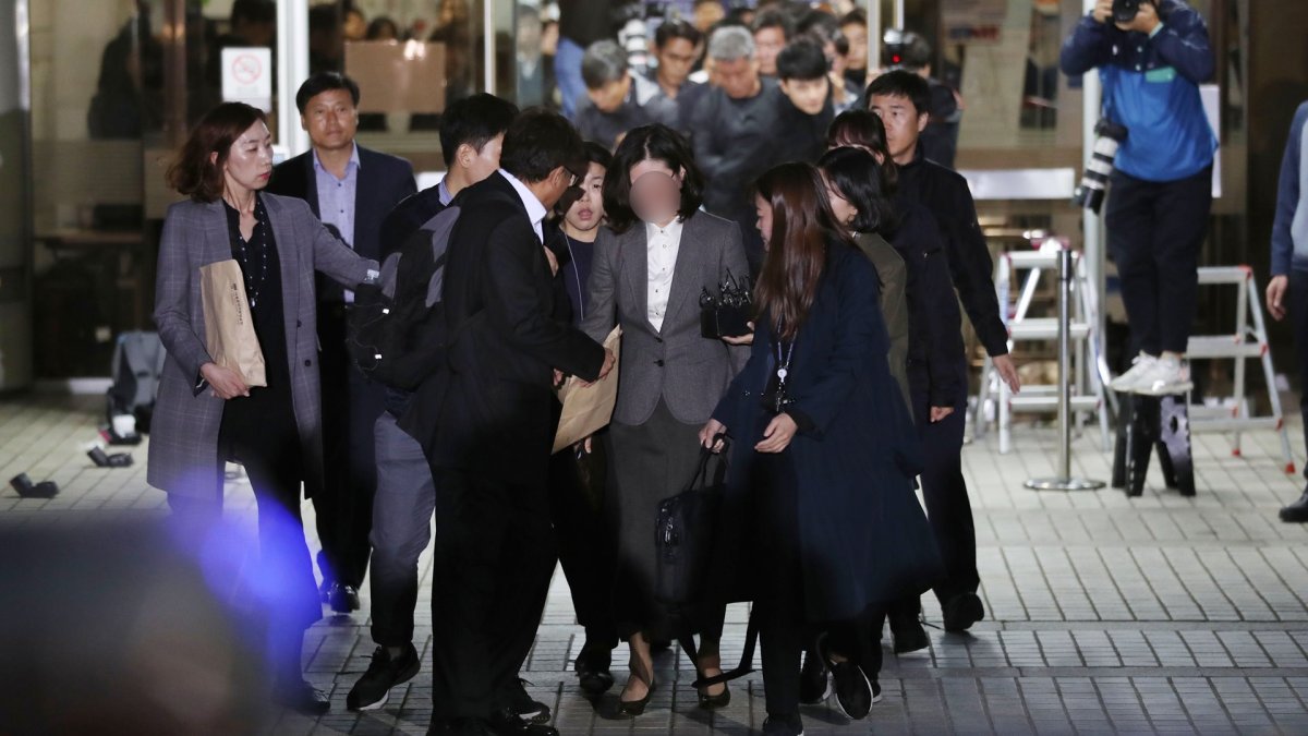 정경심 전격 구속…"범죄혐의 소명·증거인멸 우려"