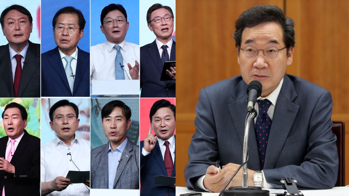 野 경선후보 8명으로 압축…이낙연 사직안 오늘 처리 전망