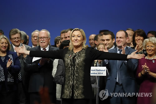 르펜 국민전선 대표(AP=연합뉴스DB)