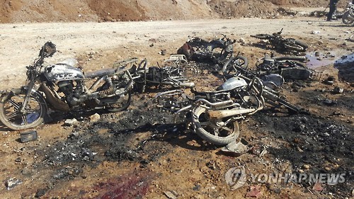 시리아북부 터키군 진영서 IS소행 차량폭탄공격