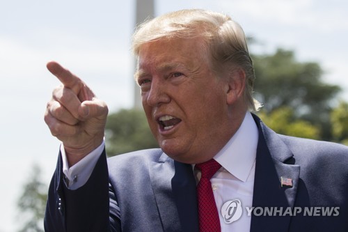 도널드 트럼프 미 대통령