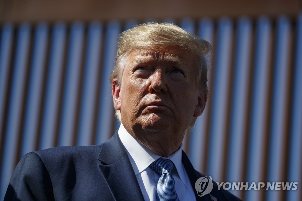 도널드 트럼프 미 대통령