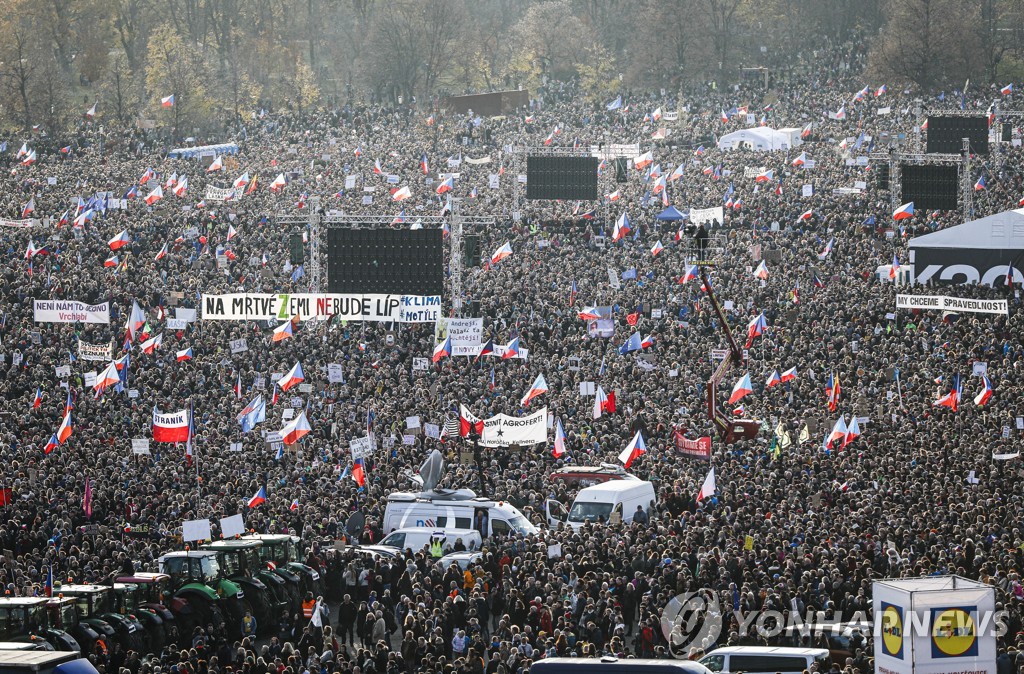 Czech Republic Protest