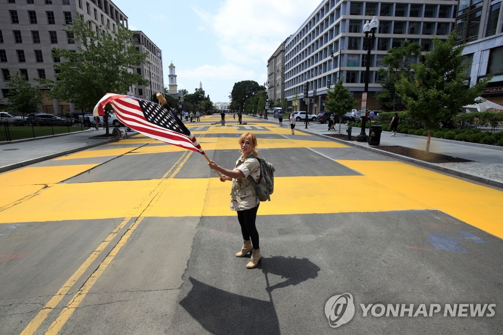 America Protests DCs Stand
