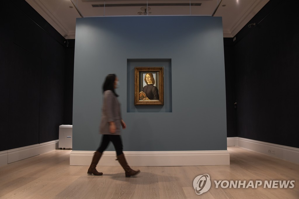 Britain Sotheby's Botticelli