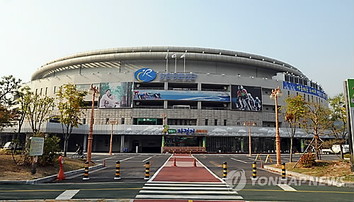 창원경륜공단 전경