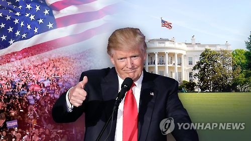 '아웃사이더' 트럼프, 美대통령 오르다…"미국 우선"(CG)