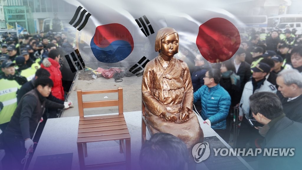 한일외교장관회담서 소녀상 '평행선'…日대사 복귀 미정 (CG)