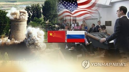 美, 북핵 중•러 추가제재…'세컨더리 보이콧' 압박(CG)