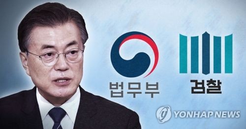 문 대통령, "법무부·검찰 권한 과감히 내려놓아야" (PG)