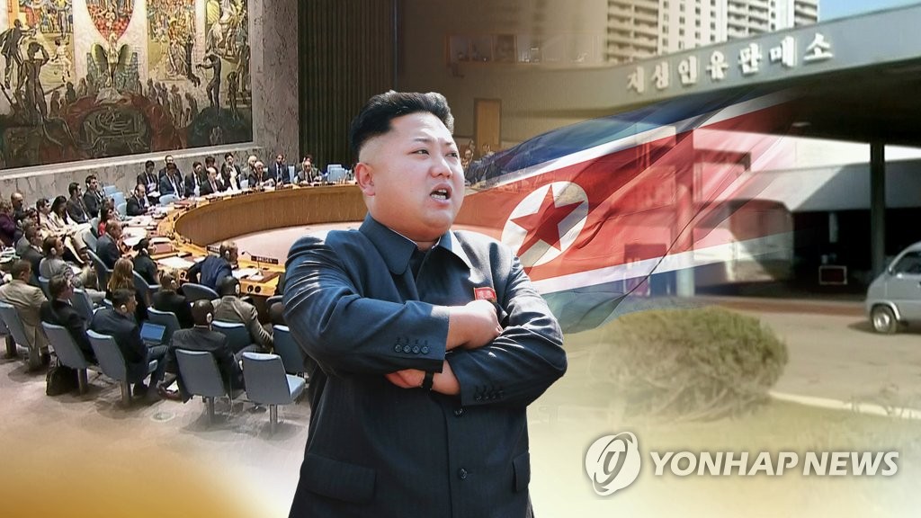 안보리, 대북 제재결의(CG)