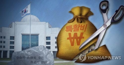 국정원 특수활동비 680억원 삭감, 19% 감액 (PG)