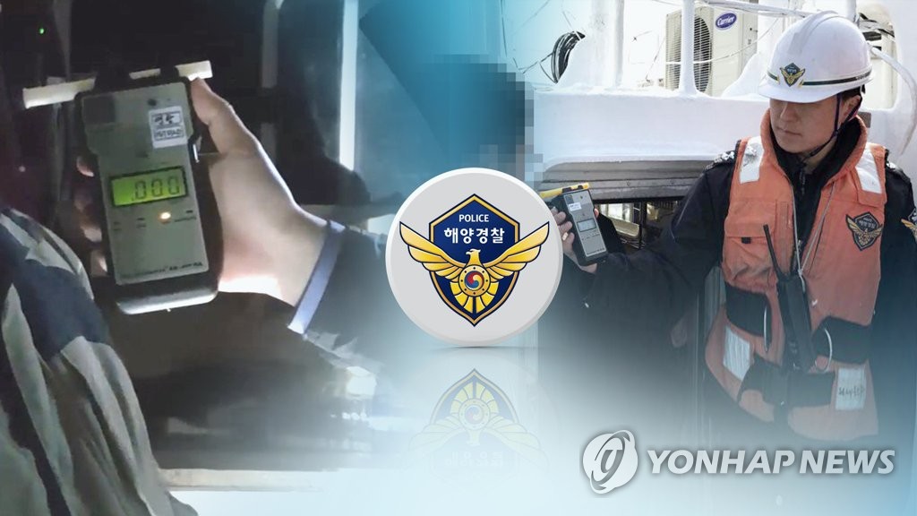 음주운항 단속(CG)