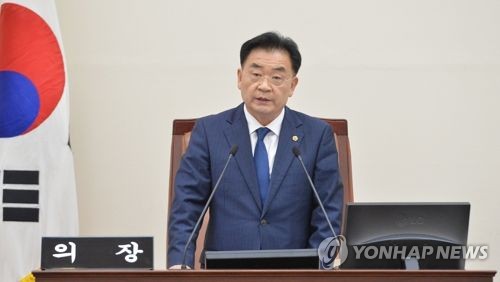 김태석 제주도의회 의장