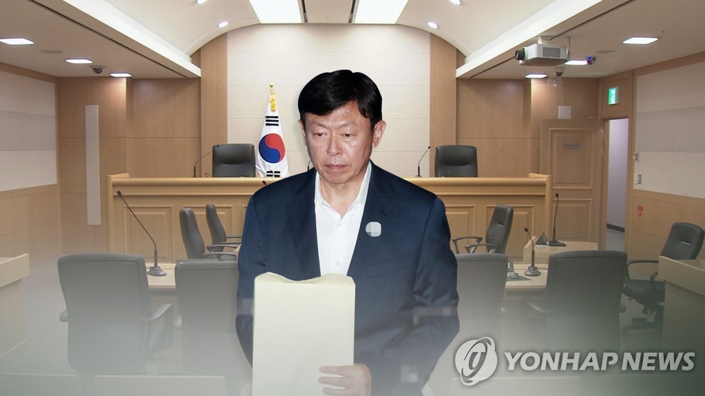 신동빈 항소심서 징역 14년 구형…10월 선고 (CG)