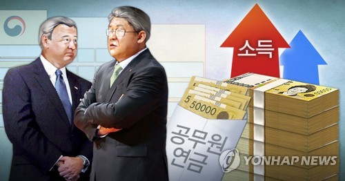 '억대 소득 올리고 연금 받는' 은퇴 공무원 (PG)