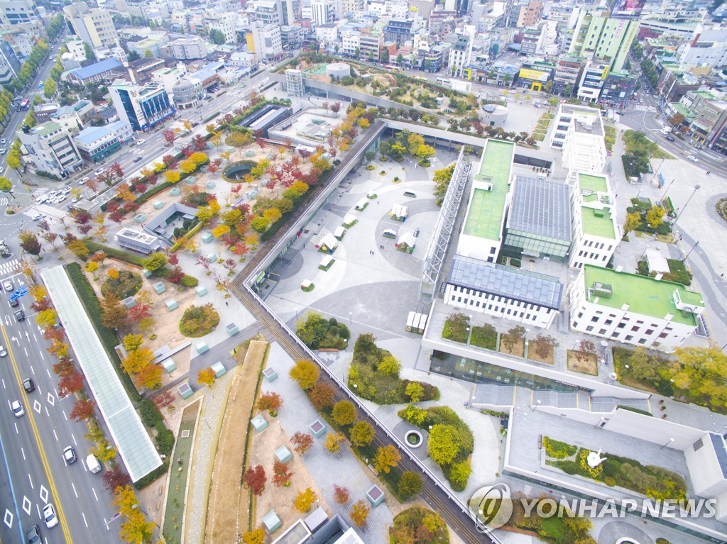 국립아시아문화전당 전경.