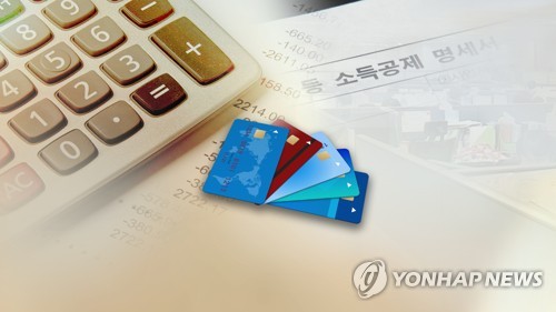 서민 증세 논란에…신용카드 소득공제 3년 연장 (CG)
