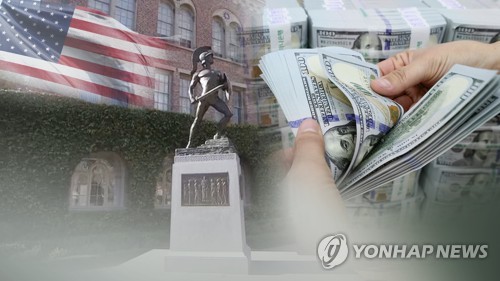 뒷돈만 280억원대…美 명문대 초대형 입시비리 (CG)