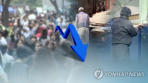 체감 경기 위축 가계 소득분배 악화 (CG)