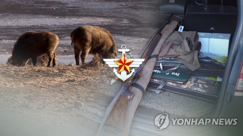軍 최전방 멧돼지 소탕 작전