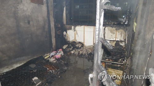 인천 아파트서 불…지적장애 여성 1명 사망·60여명 대피