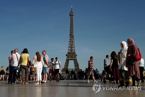 프랑스 파리 에펠탑[AFP=연합뉴스]