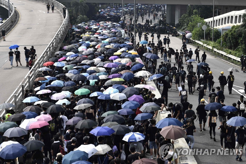 HONG KONG-CHINA-POLITICS-UNREST