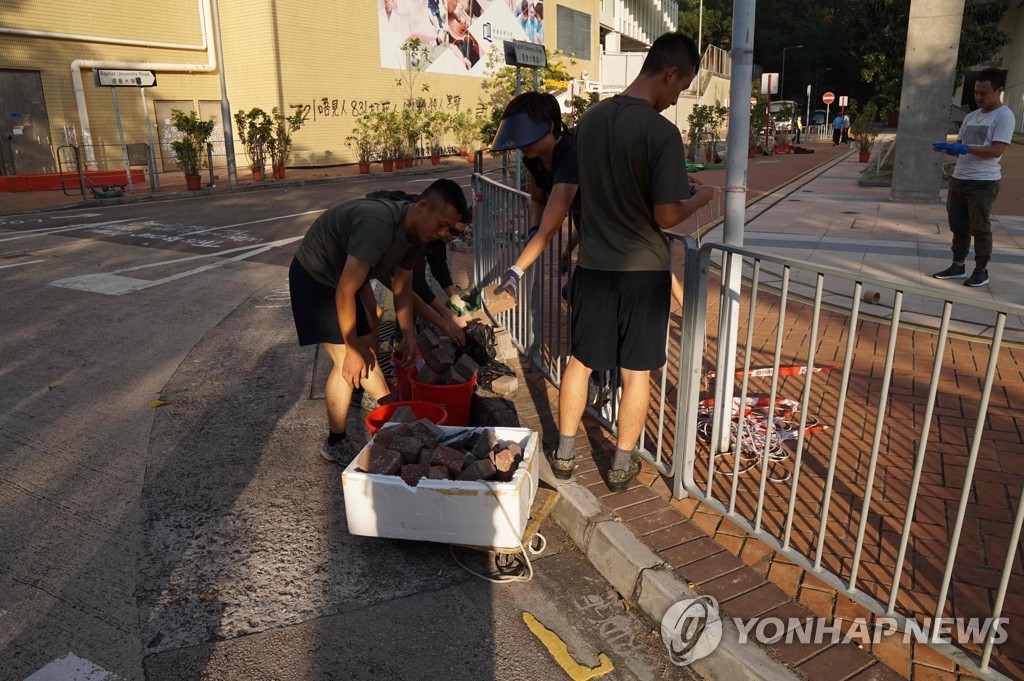 HONG KONG-CHINA-POLITICS-UNREST