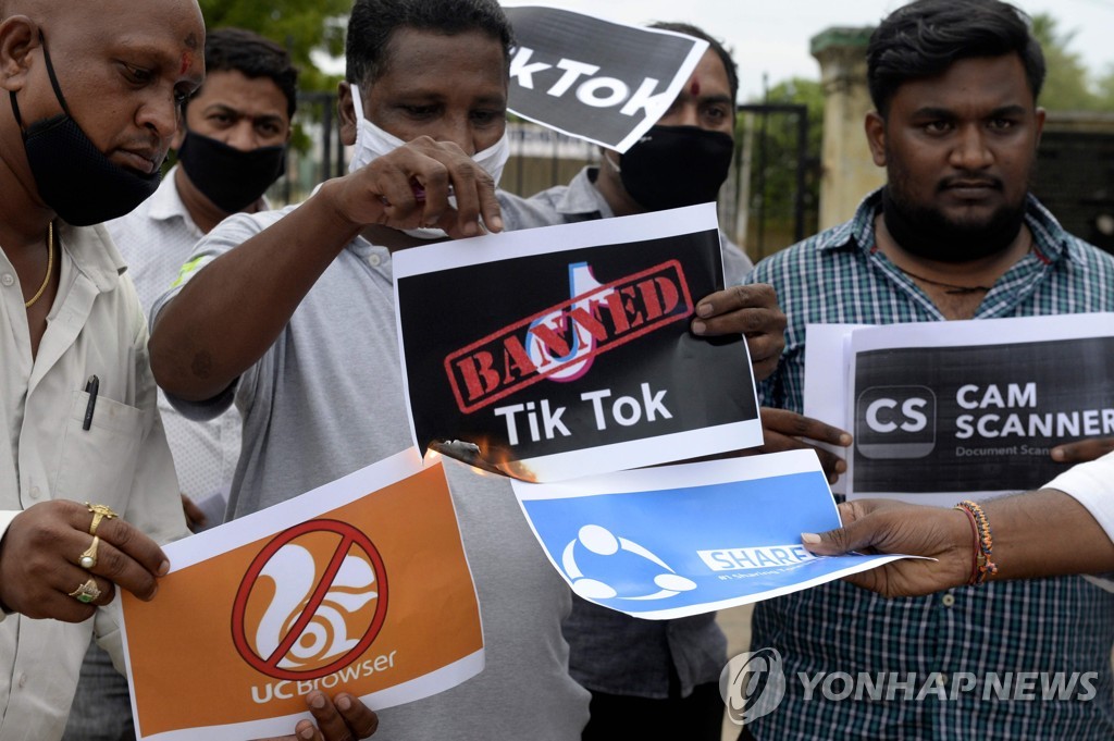 INDIA-CHINA-INTERNET-SECURITY-TIKTOK