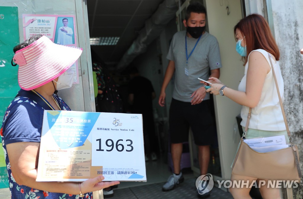 HONG KONG-POLITICS-VOTE