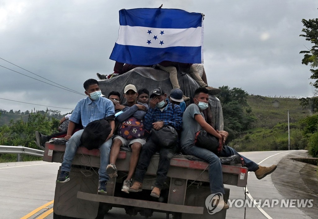 HONDURAS-US-MIGRATION-CARAVAN