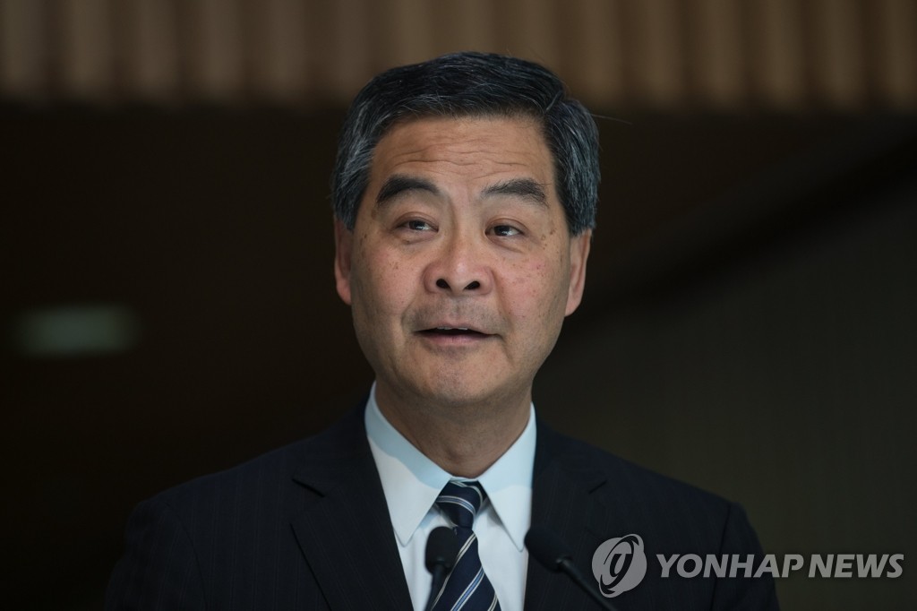 렁춘잉 홍콩 행정장관