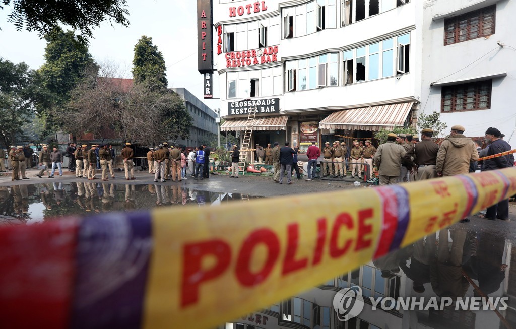 INDIA HOTEL FIRE
