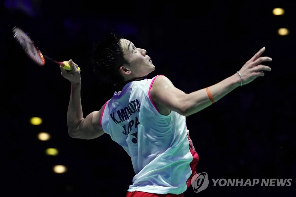 배드민턴 남자단식 세계랭킹 1위 모모타 겐토
