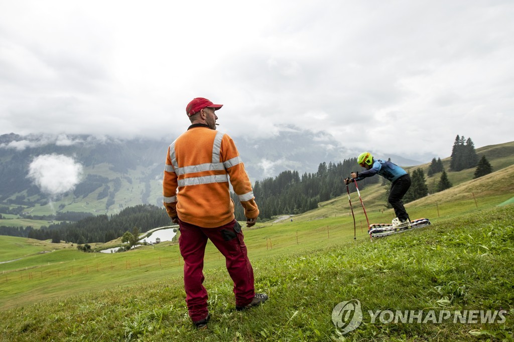SWITZERLAND GRASS SKIING WORLD CHAMPIONSHIPS