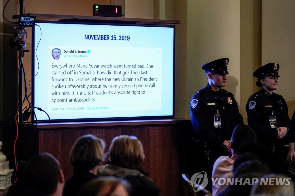 USA IMPEACHMENT INQUIRY OPEN HEARING